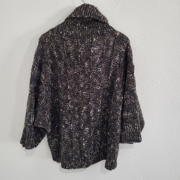 Eleonora Amadei Wool Blend Cowl Neck Sweater SZ M - Picture 5 of 9